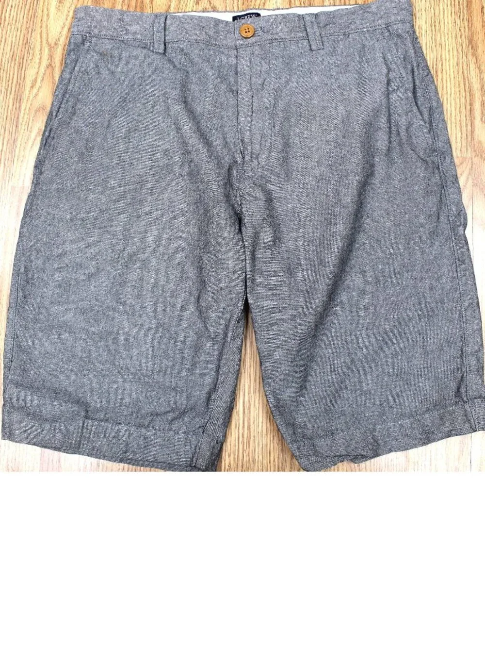 J.CREW RIVINGTON SHORTS 100% COTTON GRAY Sz 32